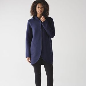 Lululemon City Bound Wrap Reversible Heathered Deep Indigo / Deep Indigo